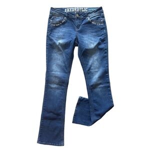 💎 HYDRAULIC Bailey Low-Rise Bootcut Jeans Size 9/10 💎